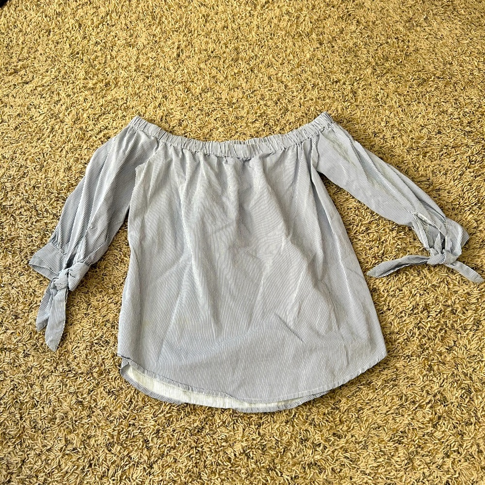 Off the shoulder blouse